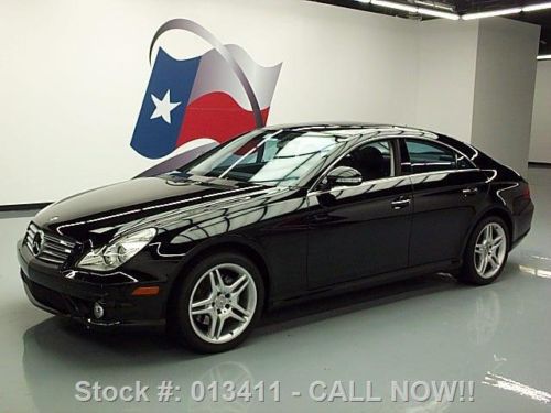 2006 mercedes-benz cls500 sunroof nav pwr shade 54k mi texas direct auto