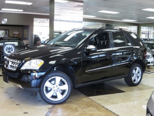 2010 mercedes benz ml350 navigation rear camera bluetooth satellite one owner