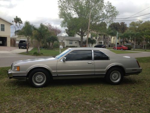 1990 lincoln mark vii lsc sedan 2-door 5.0l