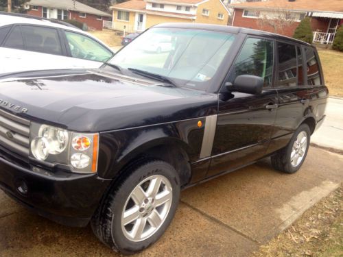 2003 land rover range rover hse sport utility 4-door 4.4l