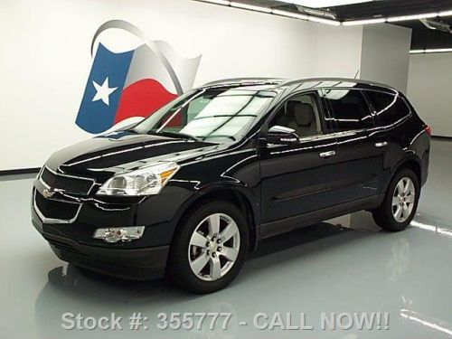 2011 chevy traverse 7-pass leather rear cam 20&#039;s 24k mi texas direct auto