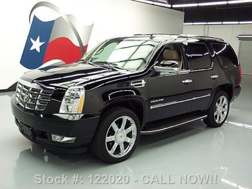 2012 cadillac escalade lux awd sunroof nav dvd 22&#039;s 26k texas direct auto