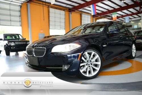 11 bmw 535i premium sport convenience 1 own nav pdc cam entry drive roof alloys