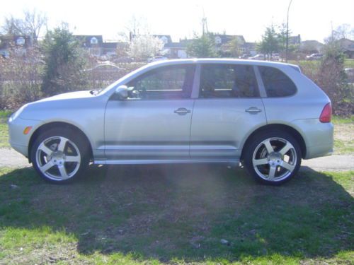 Rare titanium edition cayenne s sport package clean southern car