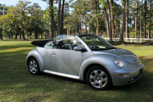 2003 volkswagen beetle gls convertible 2-door 2.0l