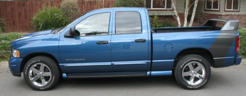 2005 dodge 1500 customized ram quad cab truck-california rust-free daytona clone