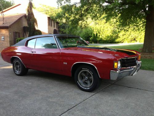 1972 chevrolet chevell ss 4 speed