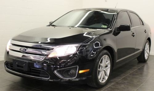 2012 fusion rear view camera heated leather power roof blind spot we finance!!