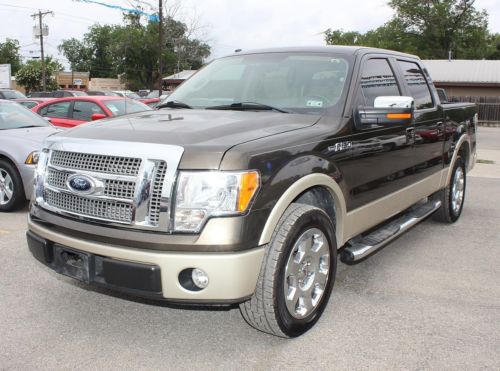 5.4l v8 lariat leather power seats sync bluetooth cd mp3 tow bedliner 20in rims