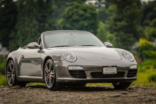 2009 porsche 911 carrera s cabriolet 6-speed sport chrono low miles