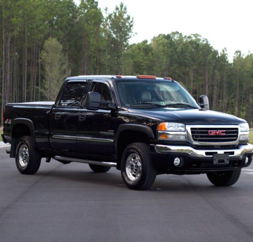 Mint low 75k lly/lbz duramax diesel 4x4 crew cab loaded navi leather black!