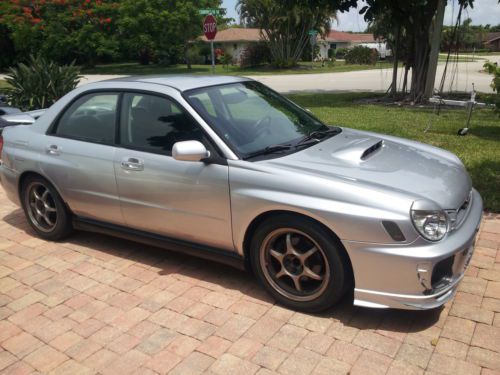 2002 subaru impreza wrx sedan 4-door 2.0l