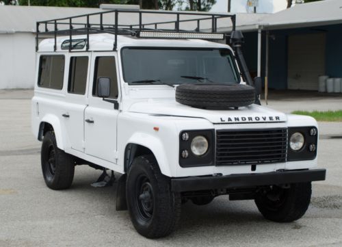 Land rover defender 110 2.5 turbo diesel lhd