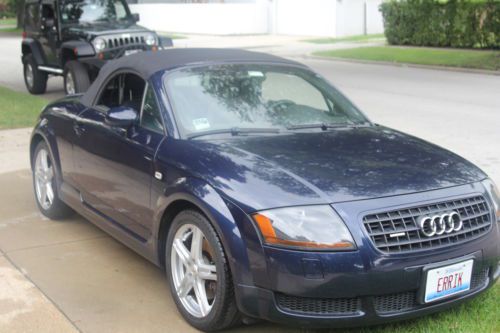 2004 audi tt convertible 6-speed manual