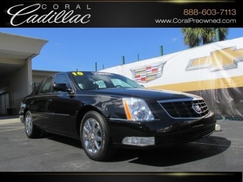 10 dts loaded florida 1 owner navigation luxury premium 2011 2012 deville d t s