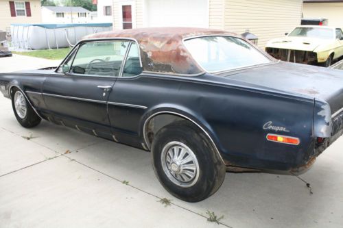 68 cougar xr7 for rebuild or parts