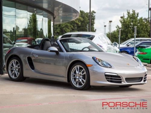 2013 porsche boxster nav 19 wheels bose xenon platinum silver pdk convenience