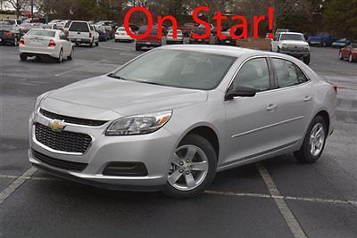 Chevrolet malibu ls new 4 dr sedan automatic gasoline 2.5l l4 dir dohc 16v silv