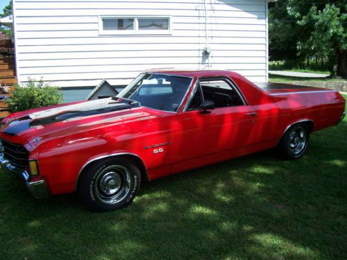 Beautiful &#039;72 el camino ss factory 4-speed