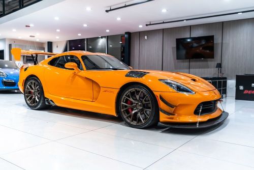 2016 dodge viper acr-e extreme aero! rare yorange! only 14k miles!