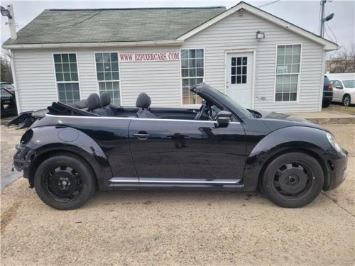 2014 volkswagen beetle-new convertible salvage rebuildable repairable