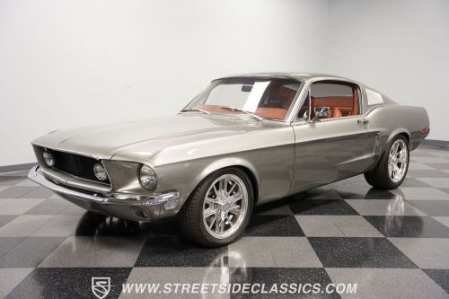 1968 ford mustang fastback restomod