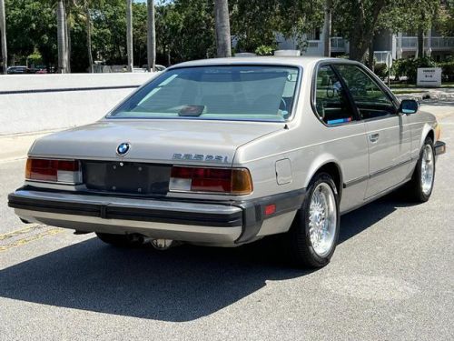 1987 bmw 6-series 2d coupe