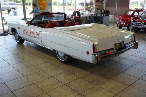 1973 cadillac eldorado indy 500 pace car convertible