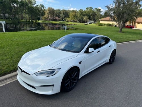 2021 tesla model s plaid, awd, super clean, 1 owner, 1020hp!