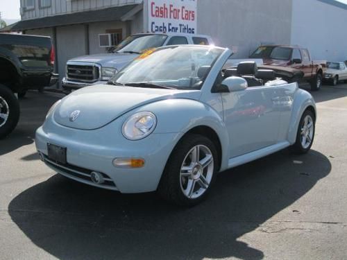 2005 volkswagen beetle gls convertible 2-door 1.8l