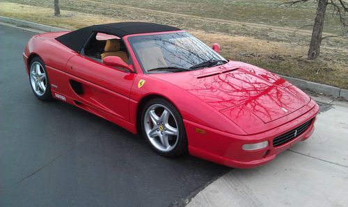 1996 ferrari f355 spider, low miles, new engine