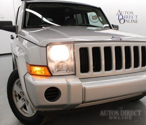 We finance 2006 jeep commander 4wd 3.7l 7pass warranty cd kylssentry sdeairbags