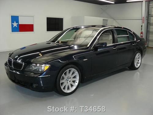 2006 bmw 750li sport sunroof nav climate leather 62k mi texas direct auto