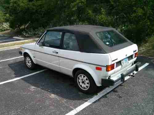 Buy Used Rabbit Convertible 1983 Wolfsburg Edition In Austin Texas United States 