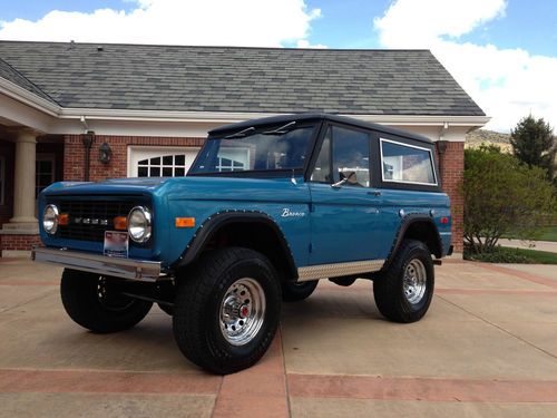 1975 ford bronco ranger sport utility 2-door 5.0l