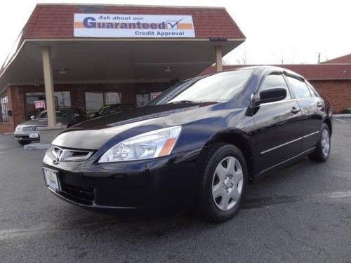 2005 honda accord lx 5 speed manual 4-door clean carfax 74,830 miles