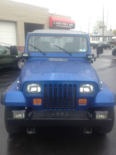 1994 jeep wrangler se sport utility 2-door 4.0l