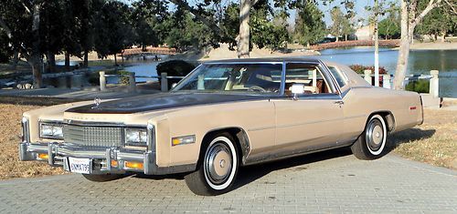 1978 cadillac eldorado custom biarritz classic,1 of 475,34k orig miles,cali car