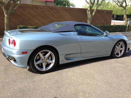 2001 ferrari 360 spider