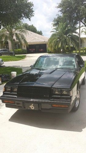 1987 buick regal grand national we4