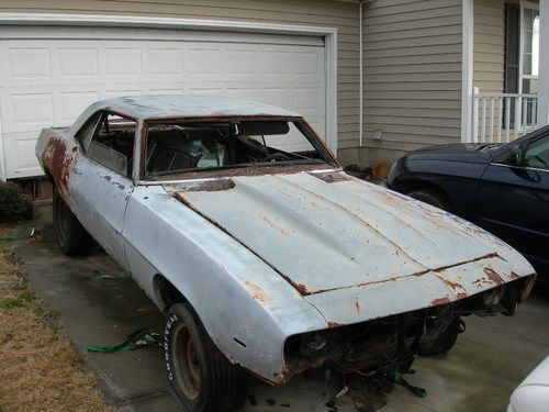 1969 l78 camaro x66 d80 project