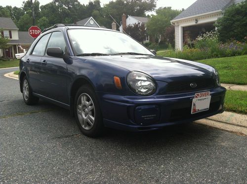 2002 subaru impreza ts wagon 4-door 2.5l