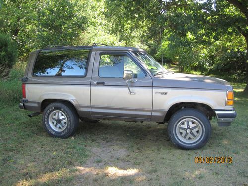 1989 ford bronco ii xl sport utility 2-door 2.9l