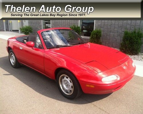 1995 mazda mx-5 miata r-pkg, convertible, bright red, manual