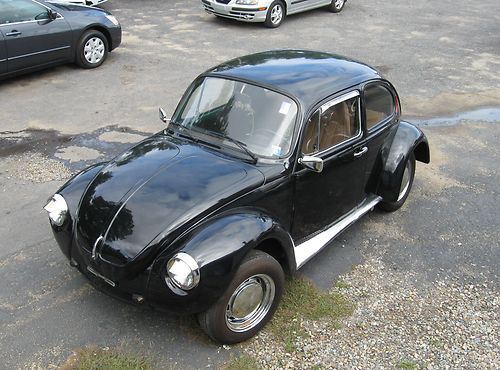 1973 volkswagen super beetle coupe black