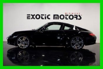 2012 porsche 911 black edition, black on black, 6-speed, 8,633miles,only $77,888