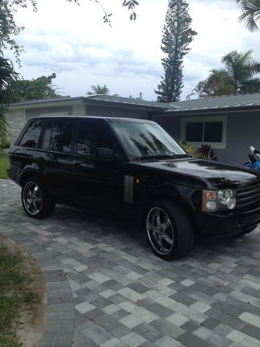 2003 land rover range rover hse sport utility 4-door 4.4l