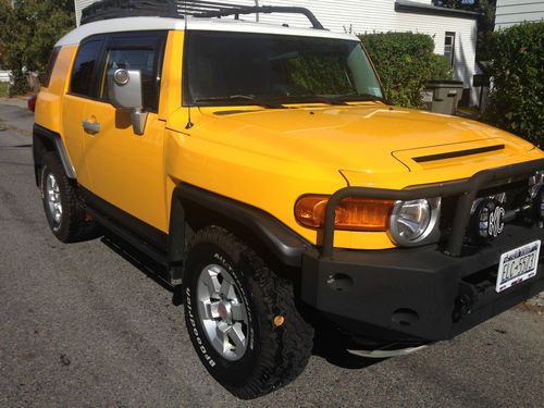 Buy used 2007 Toyota FJ Cruiser TRD Package Yellow with Warranty in ...