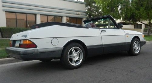 88 saab 900 turbo convertible.