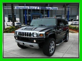 2009 hummer h2 6.2l v8 16v 4wd navigation sunroof